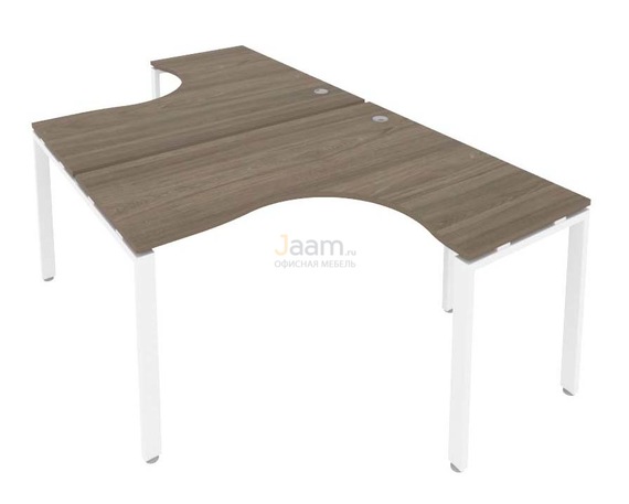 Мебель для персонала Рабочая станция криволинейная Б.РАС-СА-2.3