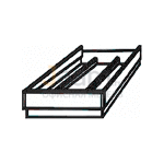 Мебель для гостиниц Каркас кровати ГР 330 ББ