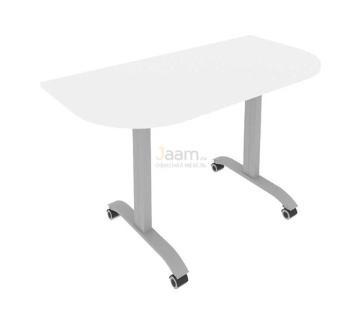 Мебель для персонала Стол радиусный складной мобильный СМ-4.1