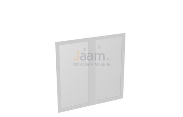 Мебель для персонала Двери стеклянные матовые низкие S-013 2