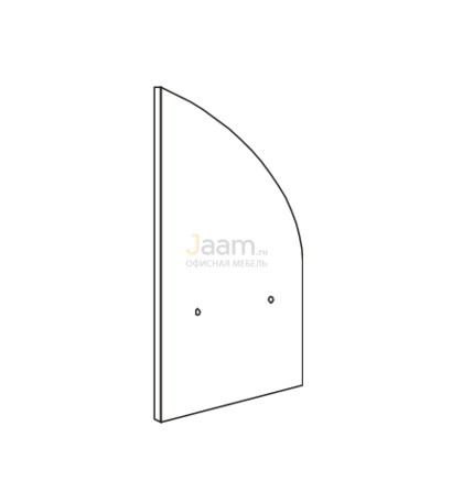 Мебель для гостиниц Панель для прикроватной тумбочки правая R5533