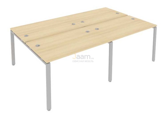 Мебель для персонала Рабочая станция на 4 раб.места Б.СМ-4.2