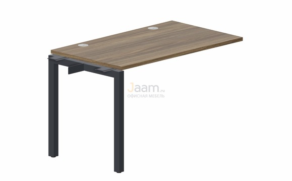 Мебель для персонала Стол приставной PENPG127 (2 громмета)