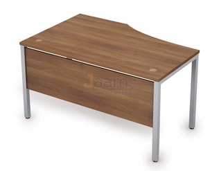 Мебель для персонала Стол криволинейный с экраном из ДСП правый 6МД.023