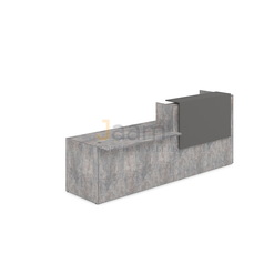 Стойка ресепшн Комплект ресепшн с подсветкой 1КРС.007.1 2