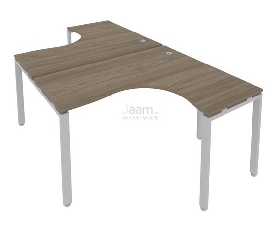 Мебель для персонала Рабочая станция криволинейная Б.РАС-СА-2.3