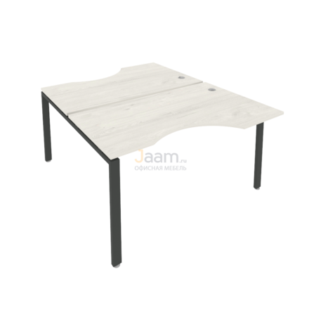 Мебель для персонала Рабочая станция криволинейная Б.РАС-СА-2.2