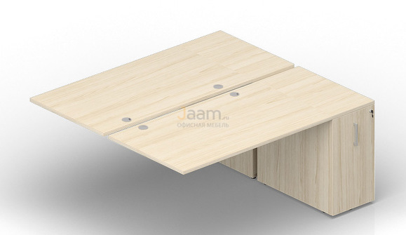 Мебель для персонала Приставной элемент (4 громмета) 2TPG128T072