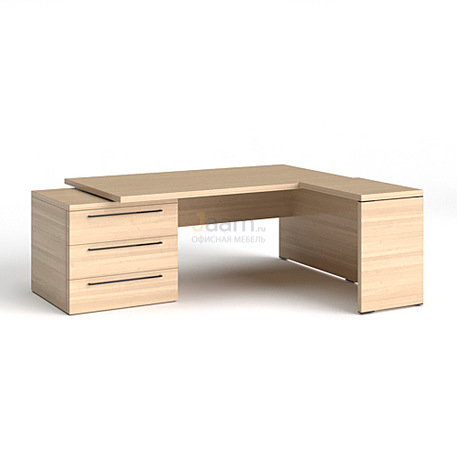 Кабинет руководителя Стол на опорной тумбе с приставкой 148 3551