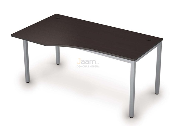Мебель для персонала Стол криволинейный без экрана левый 6М.020