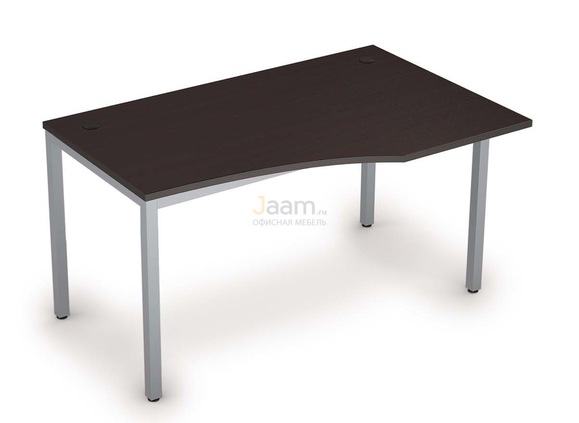 Мебель для персонала Стол криволинейный без экрана правый 6М.023