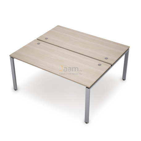 Мебель для персонала Бенч-система на 2 рабочих места 6МБ.6284