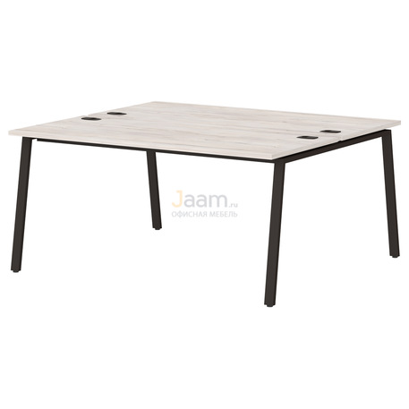 Мебель для персонала Стол-тандем на металлокаркасе T-140