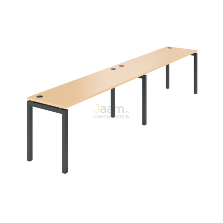 Мебель для персонала Бенч линейный на 2 рабочих места АМБЛ-005.60-2