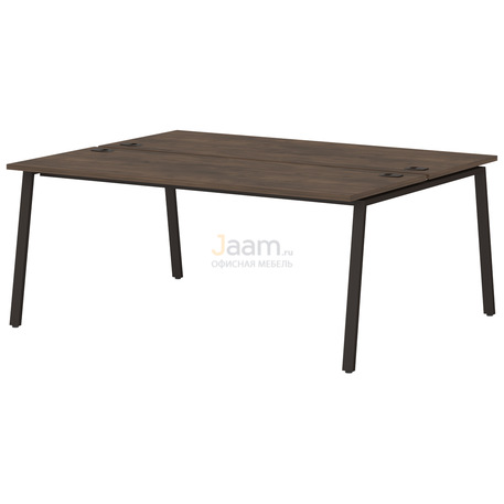 Мебель для персонала Стол-тандем на металлокаркасе T-141