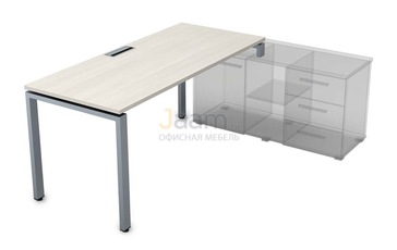 Мебель для персонала Стол для крепления на тумбу правый СТП-П.995