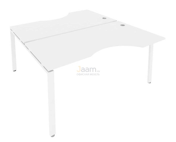 Мебель для персонала Рабочая станция криволинейная Б.РАС-СА-2.1
