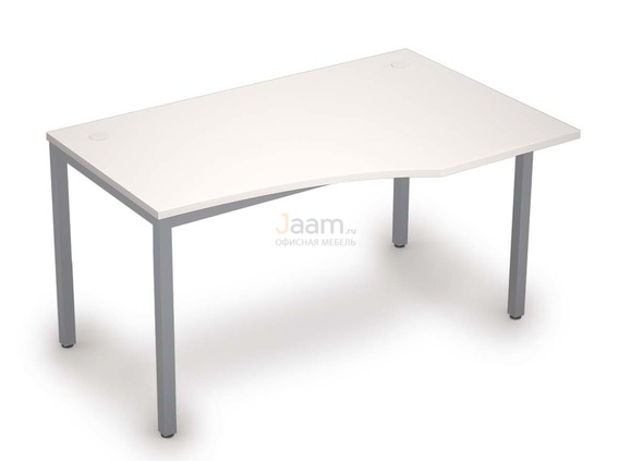 Мебель для персонала Стол криволинейный без экрана правый 6М.023