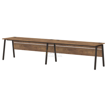 Мебель для персонала Линейный кластер на металлокаркасе T-149