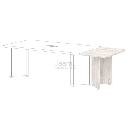 Кабинет руководителя Столешница приставная S-104
