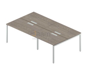 Мебель для персонала Двойная группа сдвоенных столов с люком RP-1.1(x4)+F-59