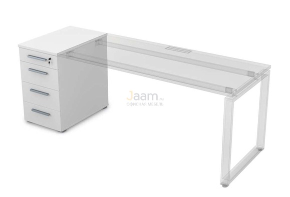 Мебель для персонала Офисная тумба приставная с ящиками 9Т.012