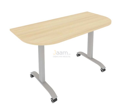 Мебель для персонала Стол радиусный складной мобильный СМ-5.1