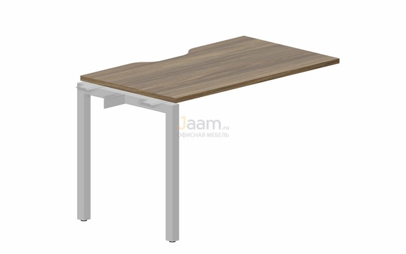 Мебель для персонала Стол приставной PENPV127 (с эргономичным вырезом)